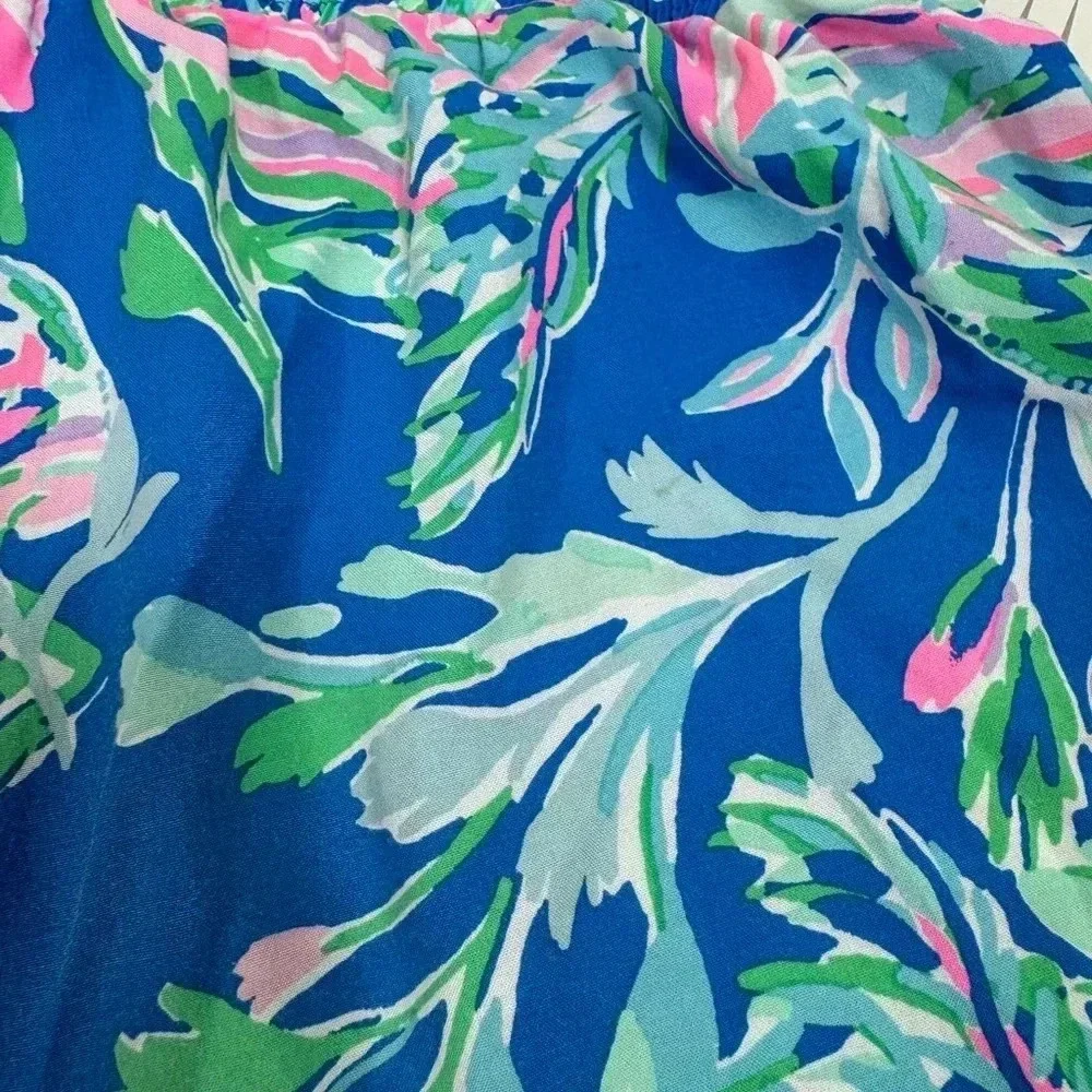 Lilly Pulitzer Women’s Katia Mid-Rise short‎ fancy fins engineered size XS